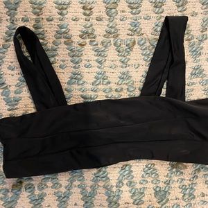 Zaful never worn black bikini top